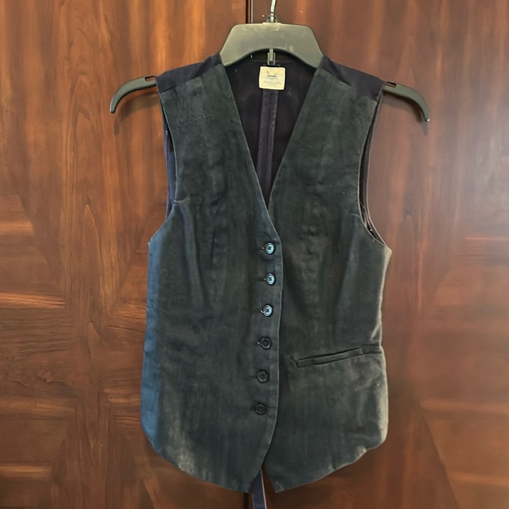 Radcliffe London Denim Vest- Size Small